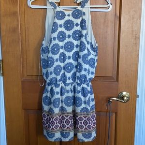 Printed Romper